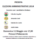 Incontro candidati sindaco per le Amministrative di Artena 2014